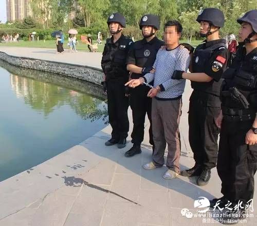 犯罪嫌疑人指认现场