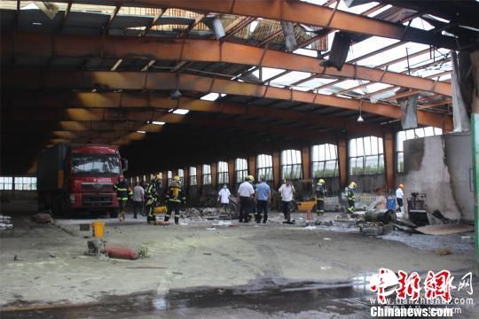 图为：事故现场。肖吹 摄