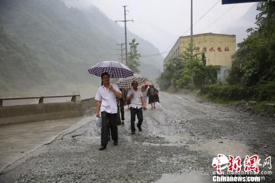 四川汶川突发山洪泥石流 已转移19名被困人员