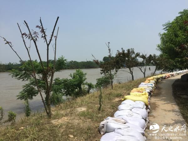 安徽古镇十天四发洪水撤离公告 三位老人志愿巡堤