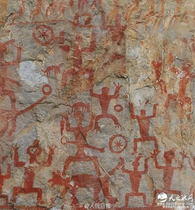 左江花山岩画申遗成功 分布于广西崇左市境内