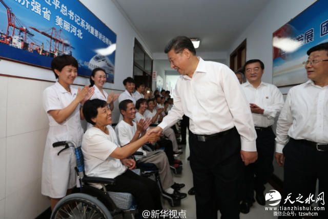 唐山大地震40周年之际，习近平考察唐山