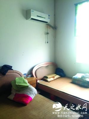 一些房间虽然有空调，但并没有通电