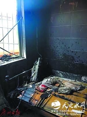 广州一民房厕所发生爆燃 烧伤租住夫妇