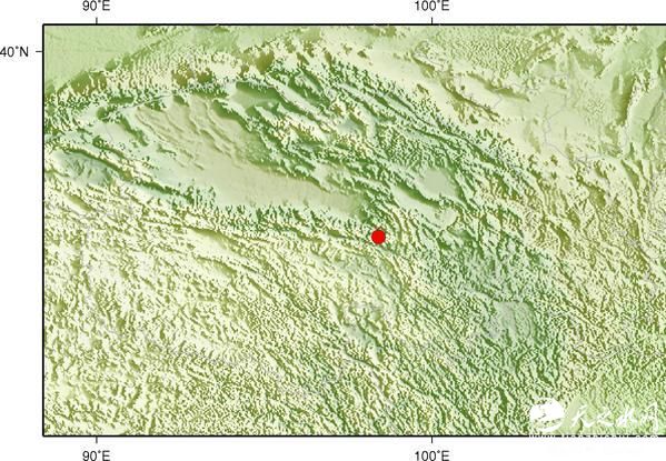 青海海西州都兰县发生3.1级地震 震源深度千米