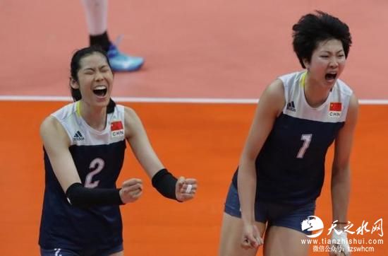 中国女排3比1力克荷兰 时隔12年重返奥运会决赛