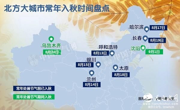 “加长版”三伏天结束 冷空气推动北方入秋进程