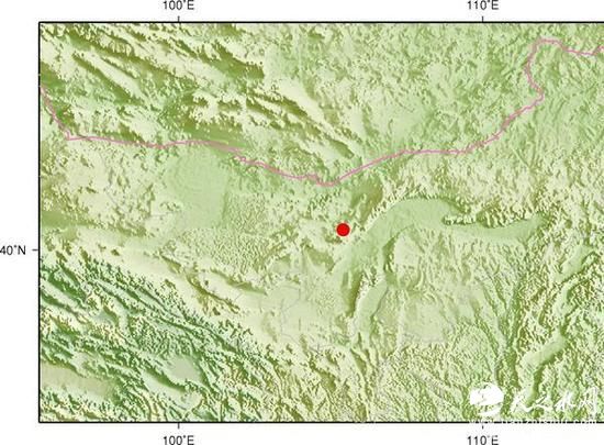 内蒙古阿拉善盟发生3.1级地震 震源深度6千米