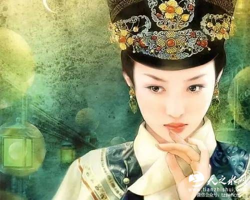 云髻鳳釵，中國古典女子之美！