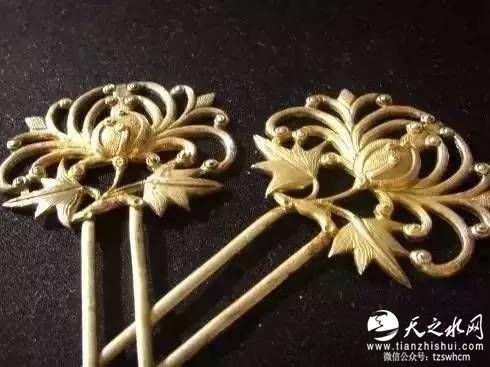 云髻鳳釵，中國古典女子之美！