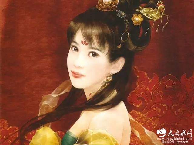 云髻鳳釵，中國古典女子之美！