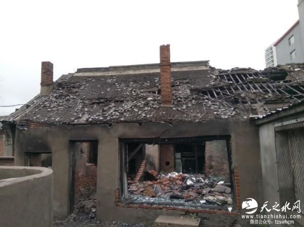 抗日名将唐聚五旧居遭遇火灾 系不可移动文物