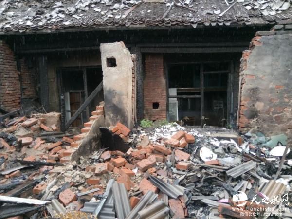 抗日名将唐聚五旧居遭遇火灾 系不可移动文物