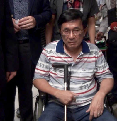 陈水扁。台湾《联合报》资料照片