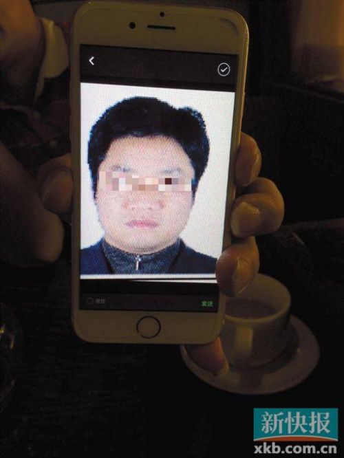 据受害人指认,此人正是犯罪嫌疑人伍某龙。 新快报记者 郑雁虹/摄