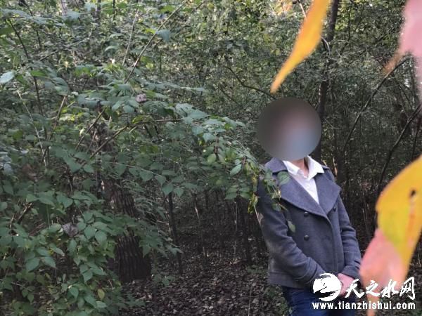 老虎袭人事件受伤者赵女士。澎湃新闻记者 权义 图