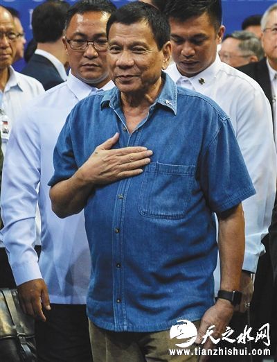 菲律宾总统杜特尔特。图/视觉中国