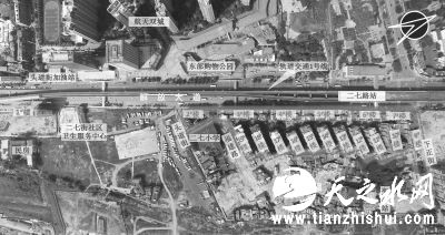 空中俯瞰19栋拟爆破的楼房。武汉爆破有限公司供图