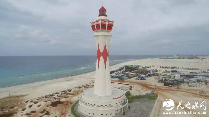 【直击】记者登上美济赤瓜，见证南沙灯塔震撼画面