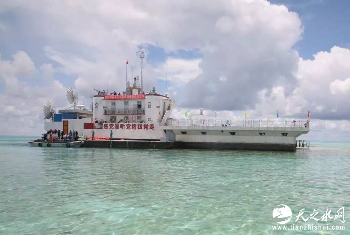 【直击】记者登上美济赤瓜，见证南沙灯塔震撼画面