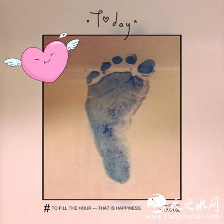 林心如喜晒女娃脚丫照