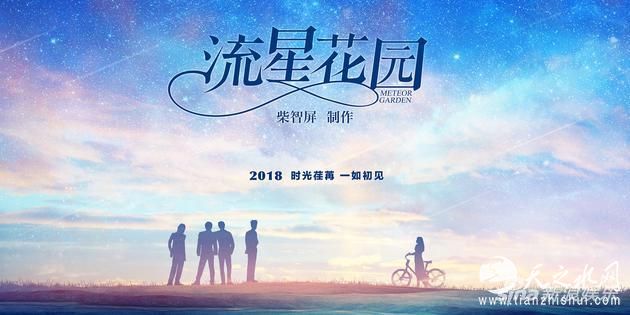 《流星花园》横版海报