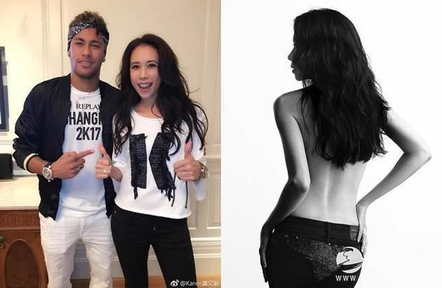 莫文蔚设计「底裤外穿」的牛仔裤。