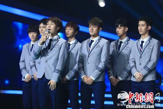 图为常青藤队参与节目录制。　官方供图 摄