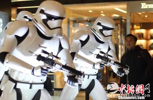 资料图：星战系列对中国年轻观众而言还比较陌生。泱波 摄