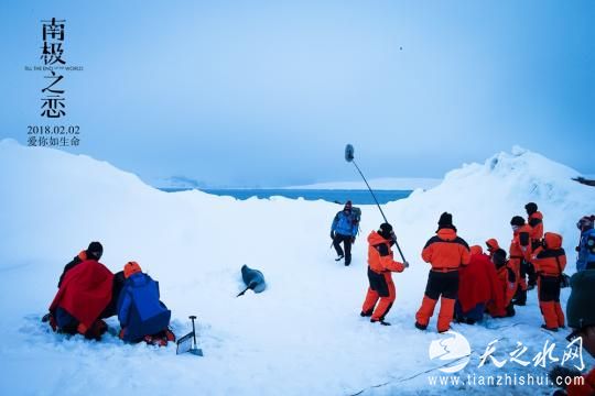 《南极之恋》剧照。片方供图