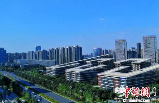 成都高新区建设数字文创名城样板区。　钟欣 摄