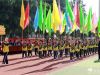 天水市新华门小学人民路分校校长杜娟在致词中提到：“学校为每位学生配发了一个篮球，并将花式篮球的训练浸透在体育课和大课间活动中，确保学生每天锻炼一小时。