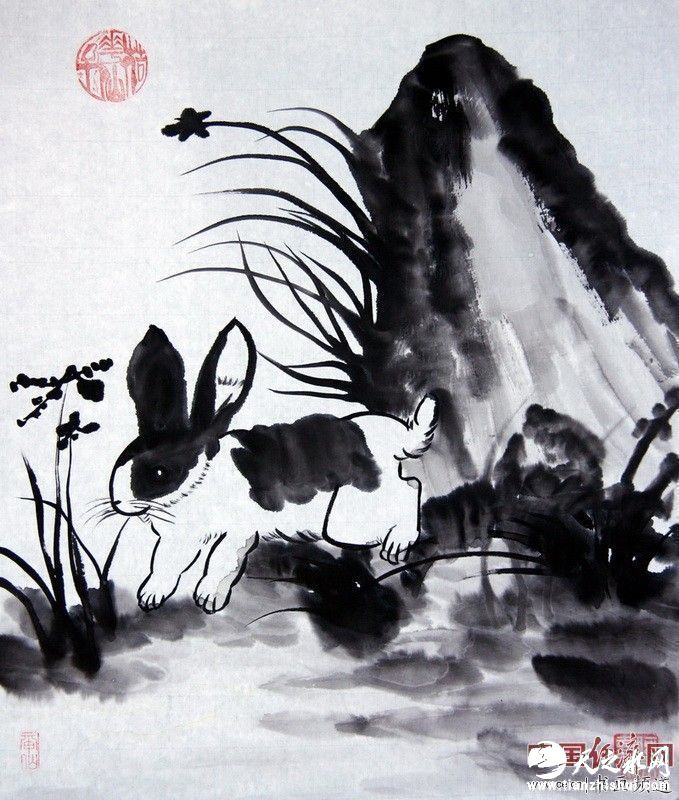 中熹何璧A(chǔ)nikaHe畫派創(chuàng)始人何旻熹(Anika He)水墨繪畫作品