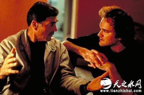 罗伯特&middot;福斯特和昆汀在《危险关系》片场