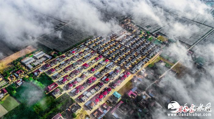 宁县焦村镇美丽乡村。新甘肃·甘肃日报通讯员 王启宁.jpg