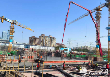 南昌高新区城中村改造项目首栋突破 “正负零” 保障性住房建设提速民生福祉